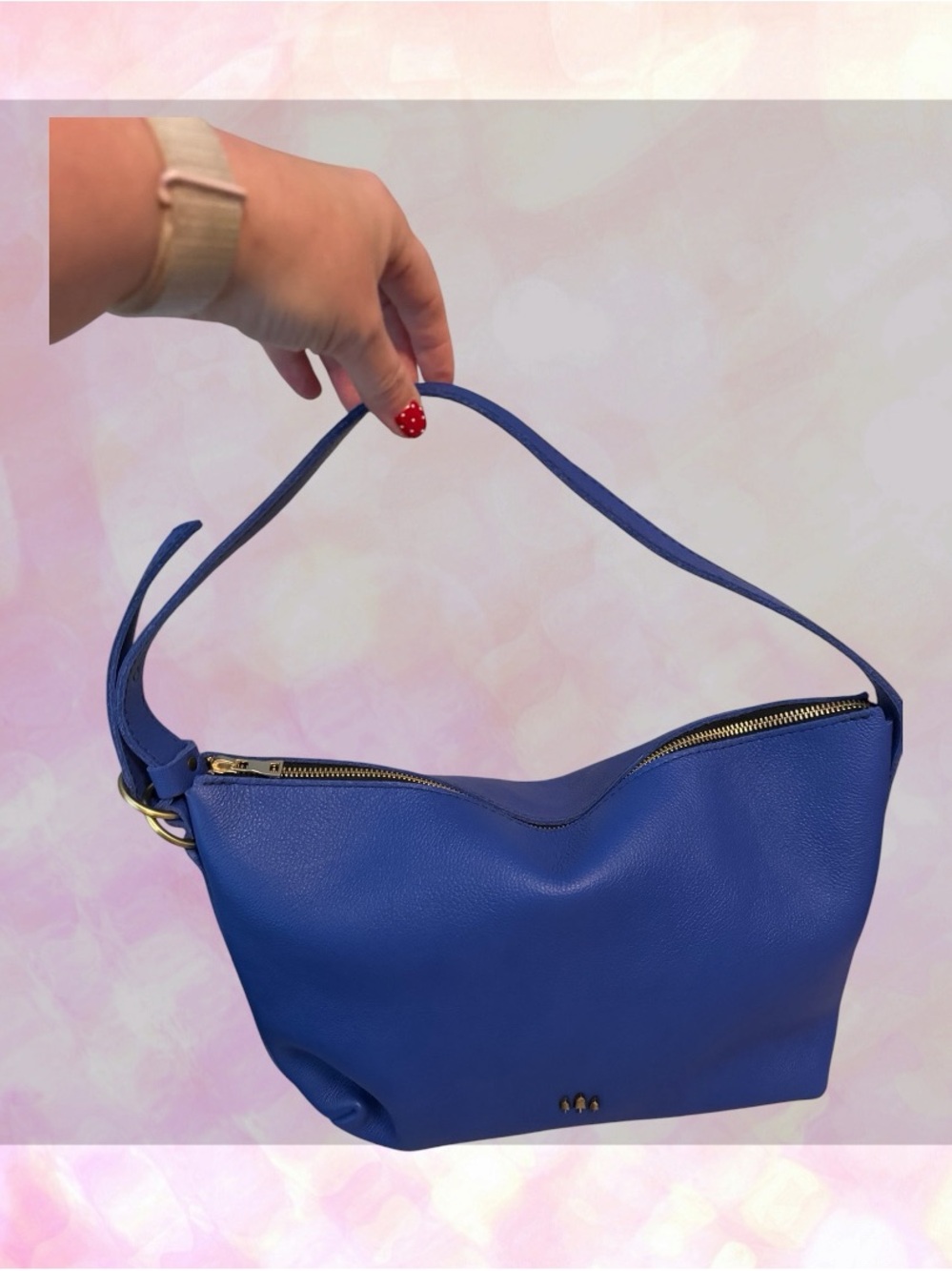 🦄 Portland Leather Large Slouchy Tote Astro Blue | Unicorn Color
